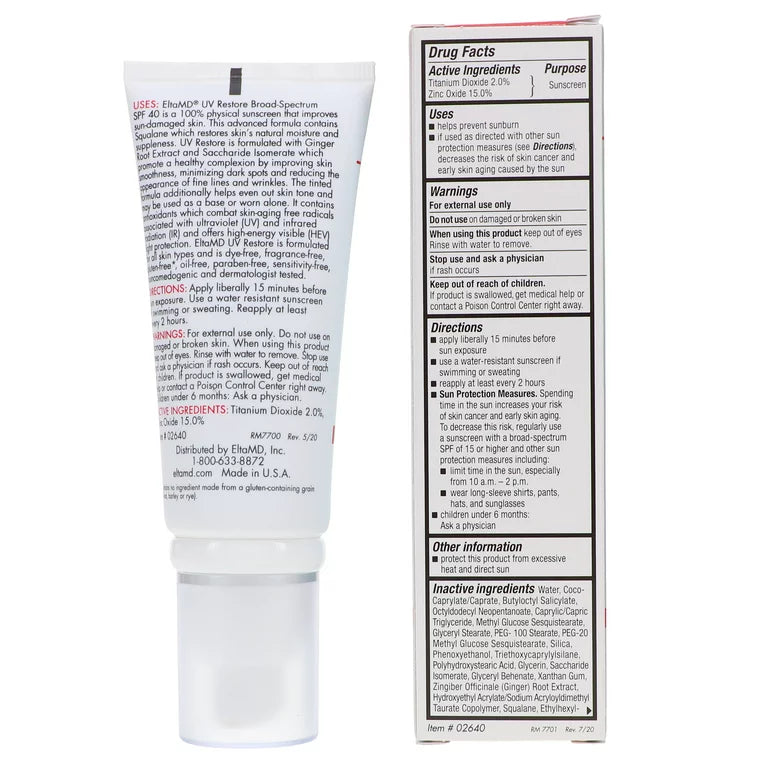 EltaMD UV Restore Tinted SPF 40
