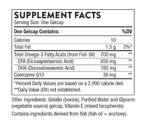 Thorne Omega-3 with CoQ10