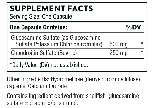 Thorne Glucosamine & Chondroitin