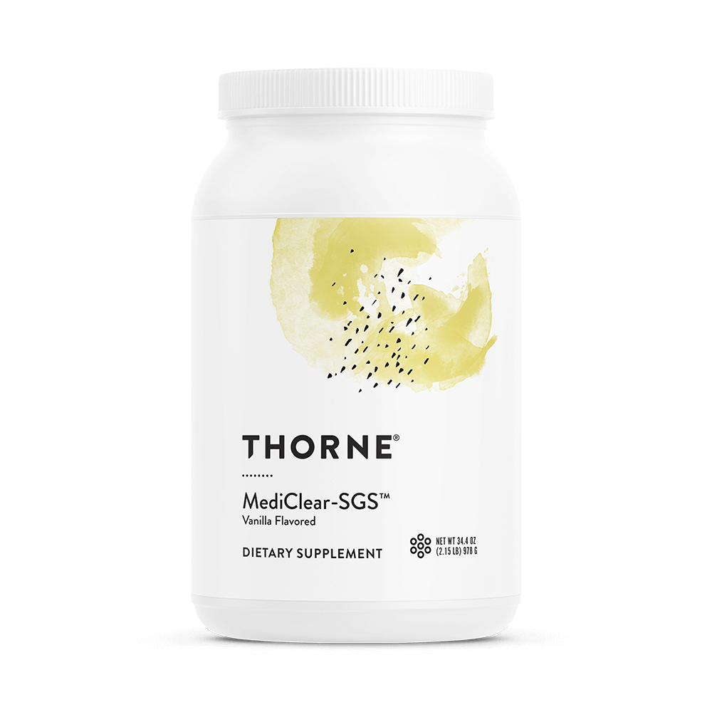 Thorne MediClear-SGS Vanilla Flavored